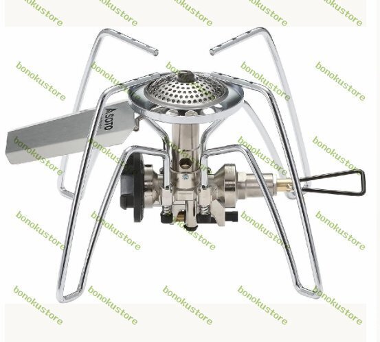 高品質 シングルバーナー レギュレーター搭載(高火力 風に強い) CB缶 ソロ デュオ キャンプ レギュレーター ストーブ拍卖