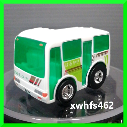 即決美品 タカラ チョロQ 足立区コミュニティバス はるかぜ 交通 バス 乗り物 ミニカー プルバックカー tokyo adachi city CHORO-Q 111拍卖