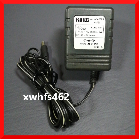 即決美品 KORG 純正 ACアダプター KA191 電源アダプター Kaossilater2s minikaosspad2s用 4.5V 500mA センタープラス コンセント純正品 ibt拍卖