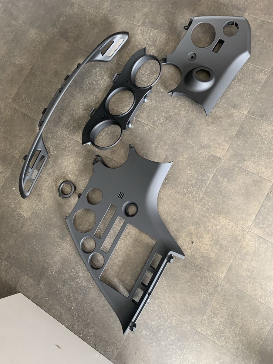 希少!純正!新品!トヨタ JZA80 スープラ RZ オーディオパネル スピードメーターパネル メインパネル 内装パネル 5点セット JDM拍卖