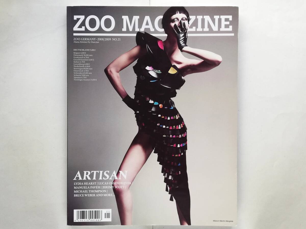 ZOO Magazine Germany 2008/2009 No.21 Bruce Weber Lucas Ossendrijver Manuela Pavesi Xavier Veilhan拍卖