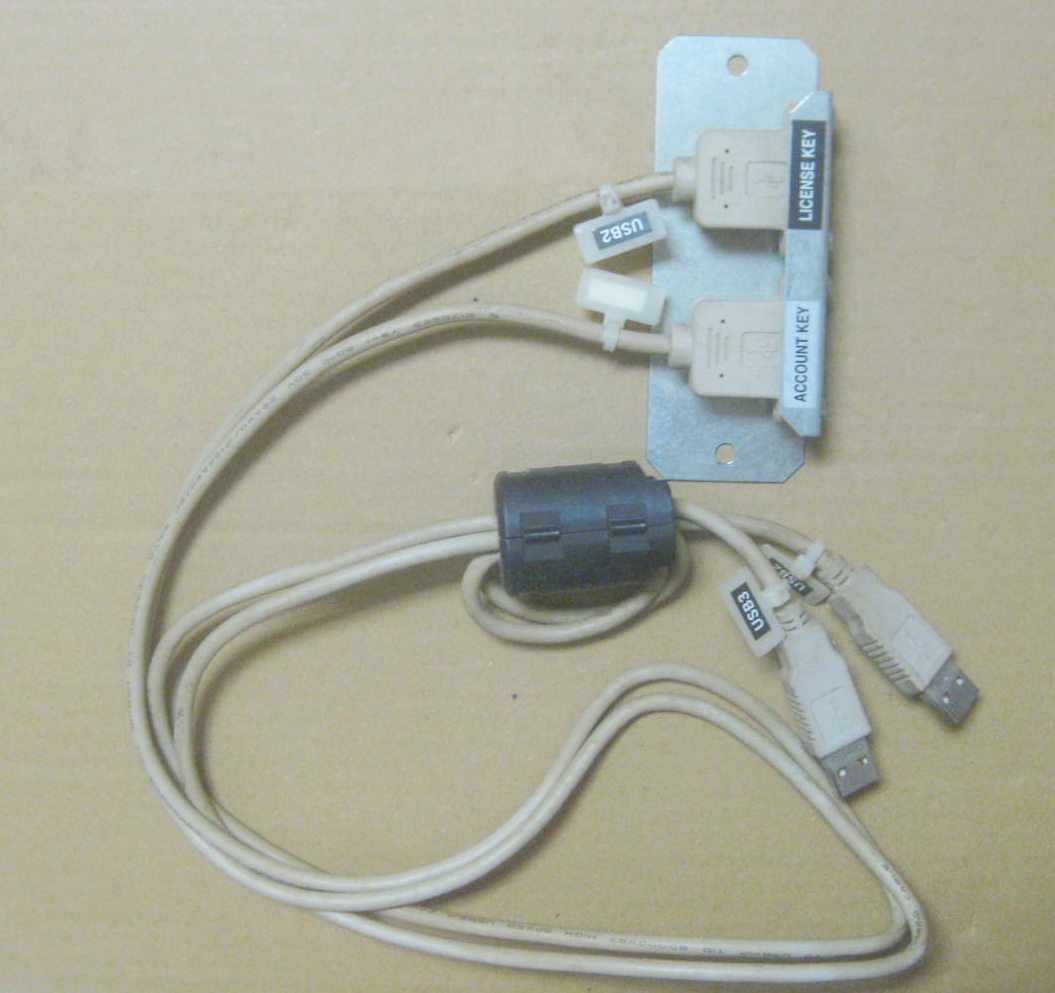 KONAMI コナミ ライセンスキー アカウントキー USBソケット ケーブル (S) ジャンク拍卖