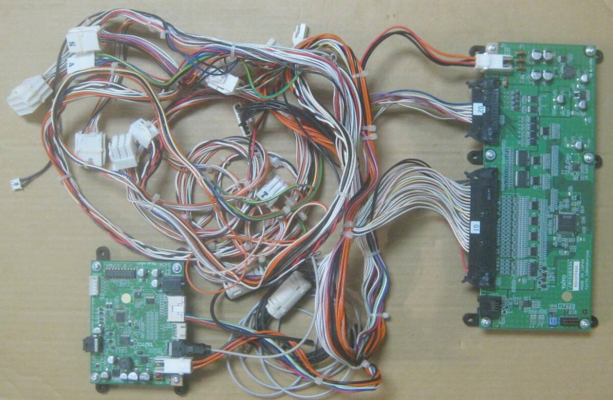 TAITO タイトー FAST IO UNIVERSAL PCB J9100633A K91X1243A HEADPHONE AMP PCB K91X1244A J9100642A ジャンク拍卖