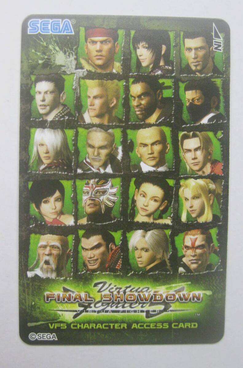 SEGA セガ Virtua Fighter5 Final Showdown バーチャファイター5 ファイナルショーダウン アクセスカード ⑨拍卖