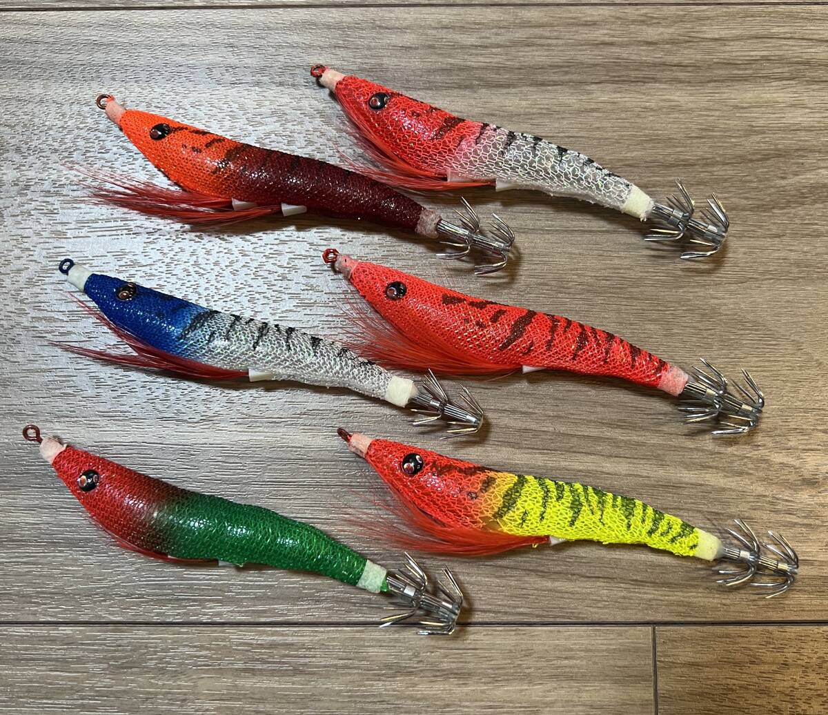 見切り品 【訳あり】 イカメタル スッテ 6本セット オモリグ ドロッパー 夜光 ケイムラ 浮き 仕掛け 疑似餌 蓄光 エギング拍卖