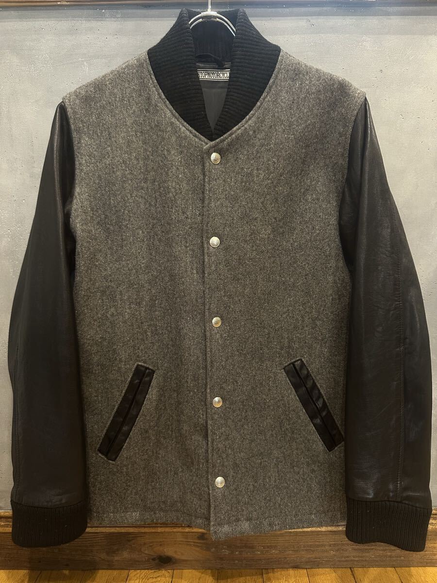 BLACK TOP MOTORCYCLEブラックトップモーターサイクルMELTON CAR COATメルトンコートMサイズ拍卖