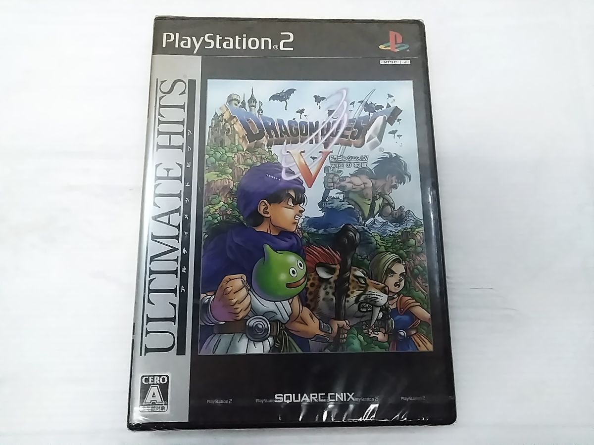 ★未開封 PS2 ドラゴンクエストⅤ 天空の花嫁 ドラクエ5 プレステ2 ソフト 0918-335F ○〒★拍卖