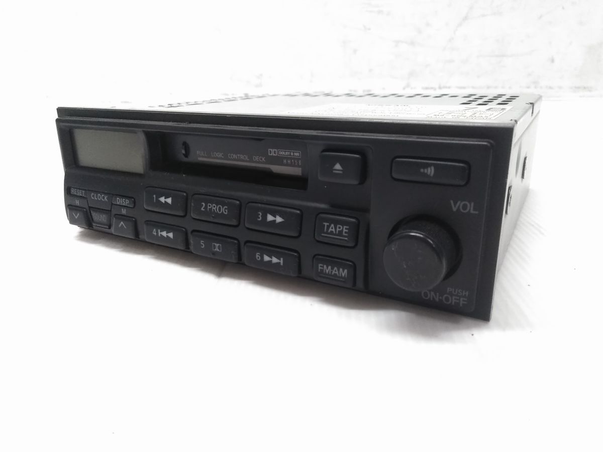 ◇日産純正 カセットデッキ カセットテーププレイヤー 1DIN CSK-9711D スカイライン シルビア 0922-40A@60◇拍卖