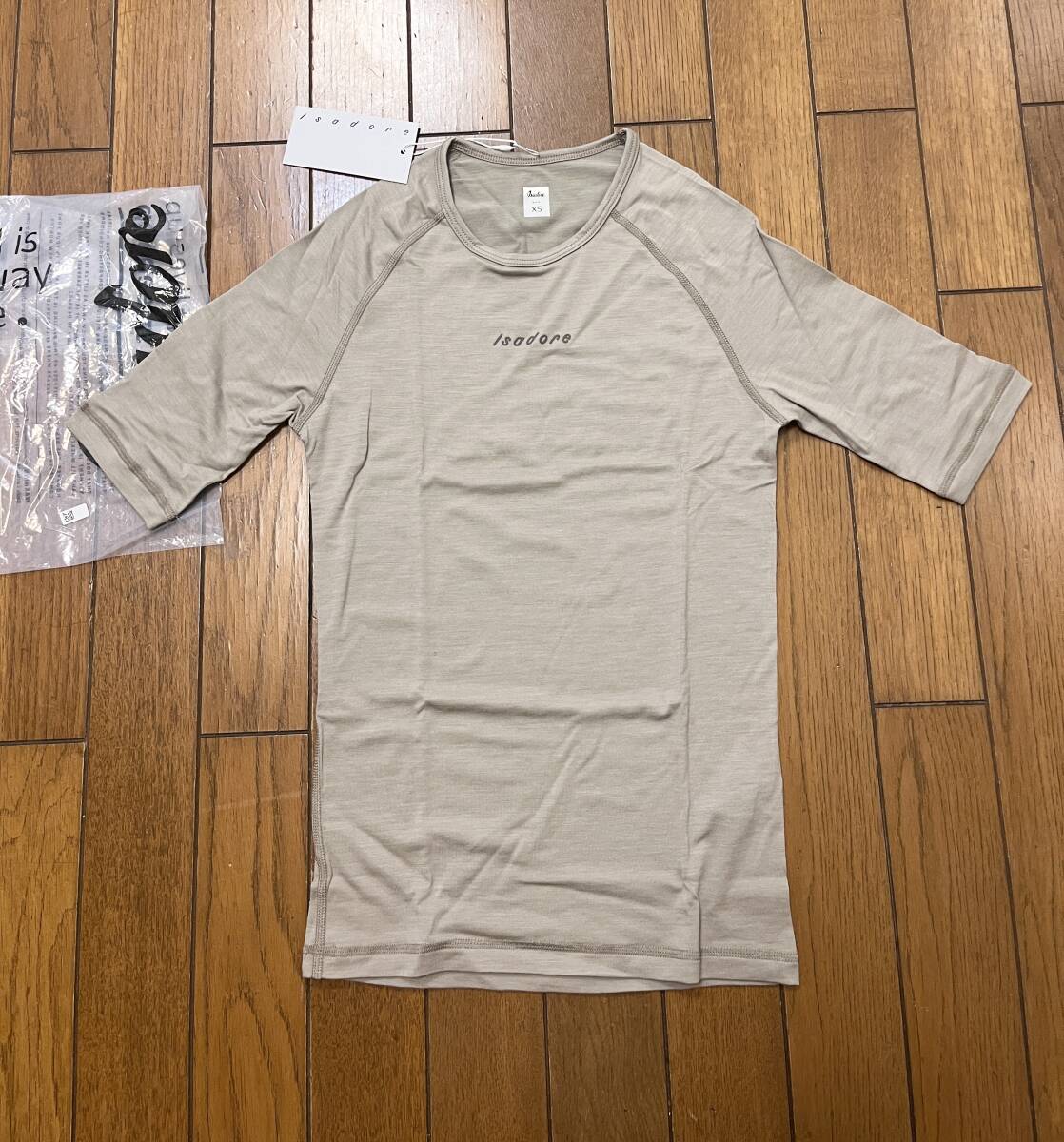 新品 Isadore イザドア メリノ ベースレイヤー Merino short sleeve basslayer / string サイズ XS 拍卖