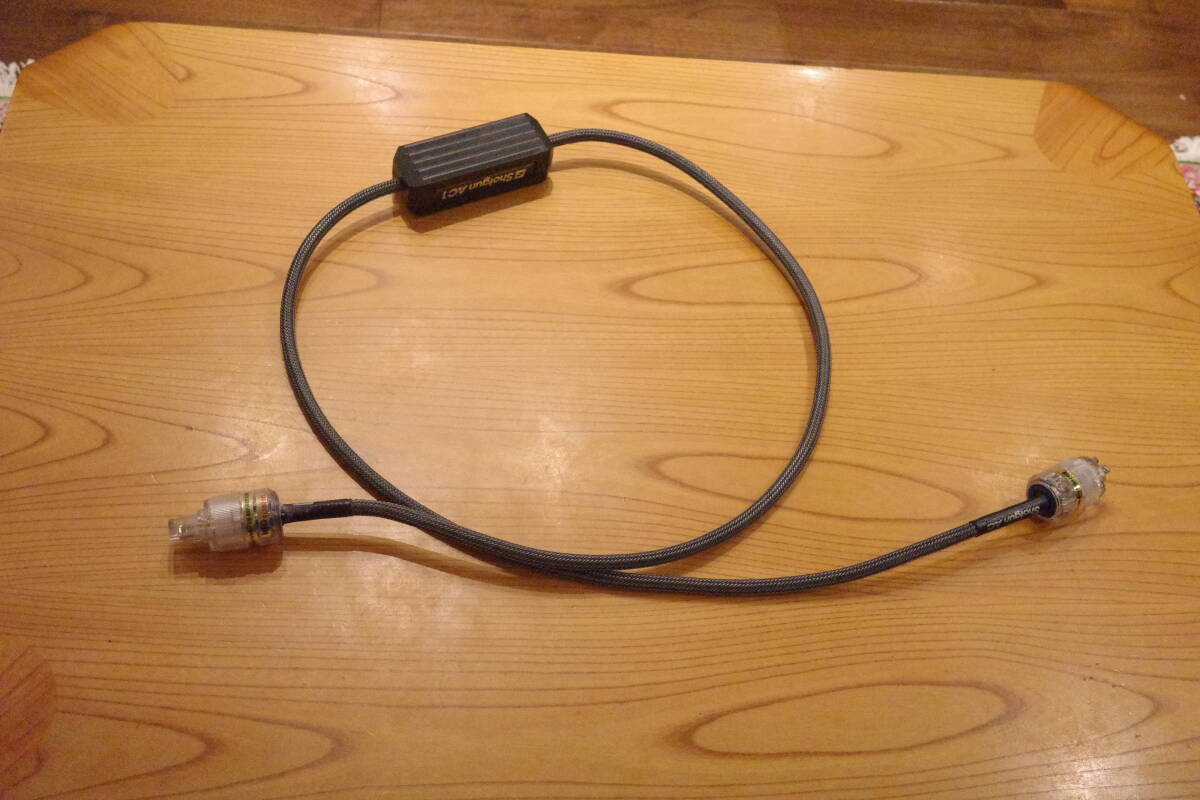 ハイファイ堂より購入 MIT Shotgun AC1 電源ケーブル 2m ショットガン拍卖