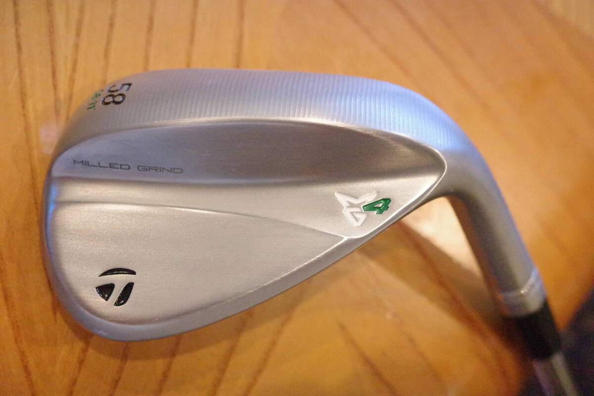 美品 テーラーメイド MG4 SB 58.11 モーダス105 2023年 メンズ TaylorMade拍卖