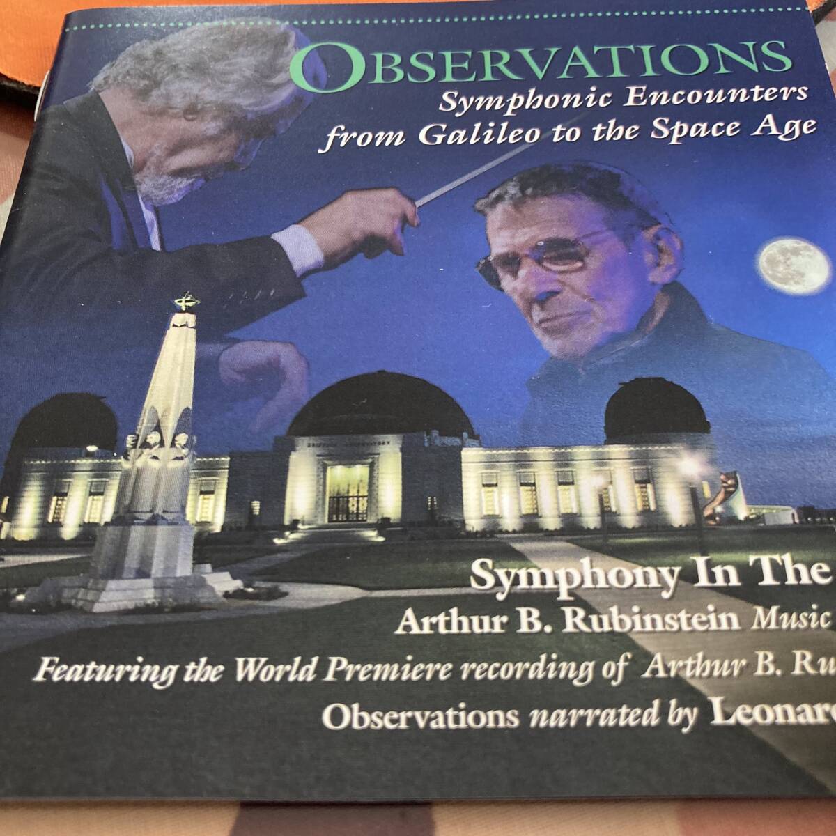 OBSERVATIONS_Symphonic Encounters from Galileo to the Space Age(アーサー B.ルビンスタイン/INTRADAレーベル盤)拍卖