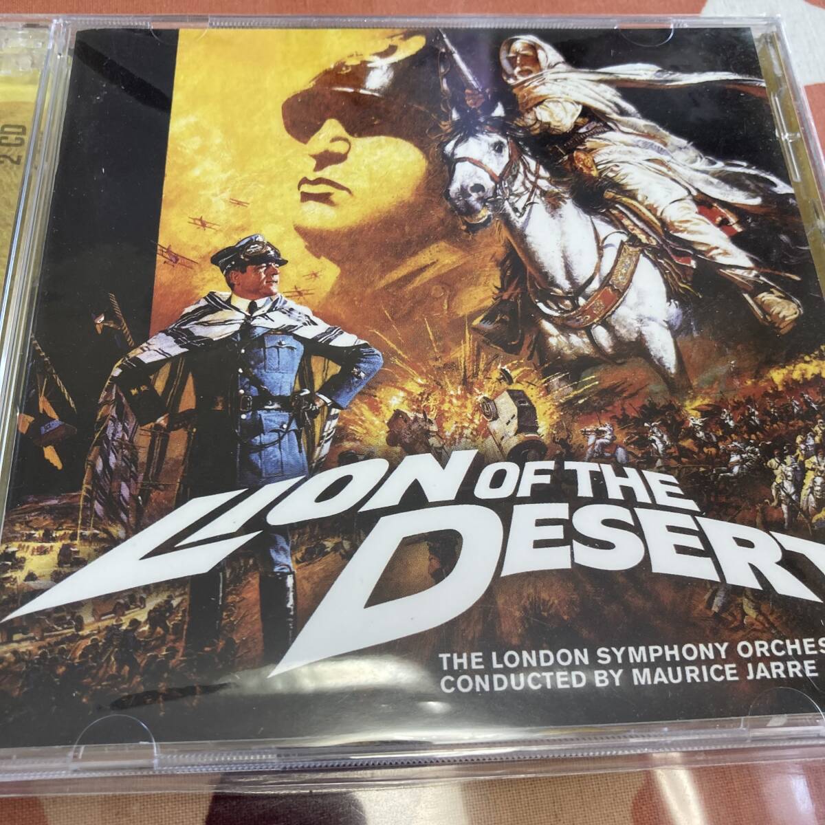 砂漠のライオン&ザ・メッセージ 2枚組(モーリス・ジャール/TADLOW MUSICレーベル盤)拍卖