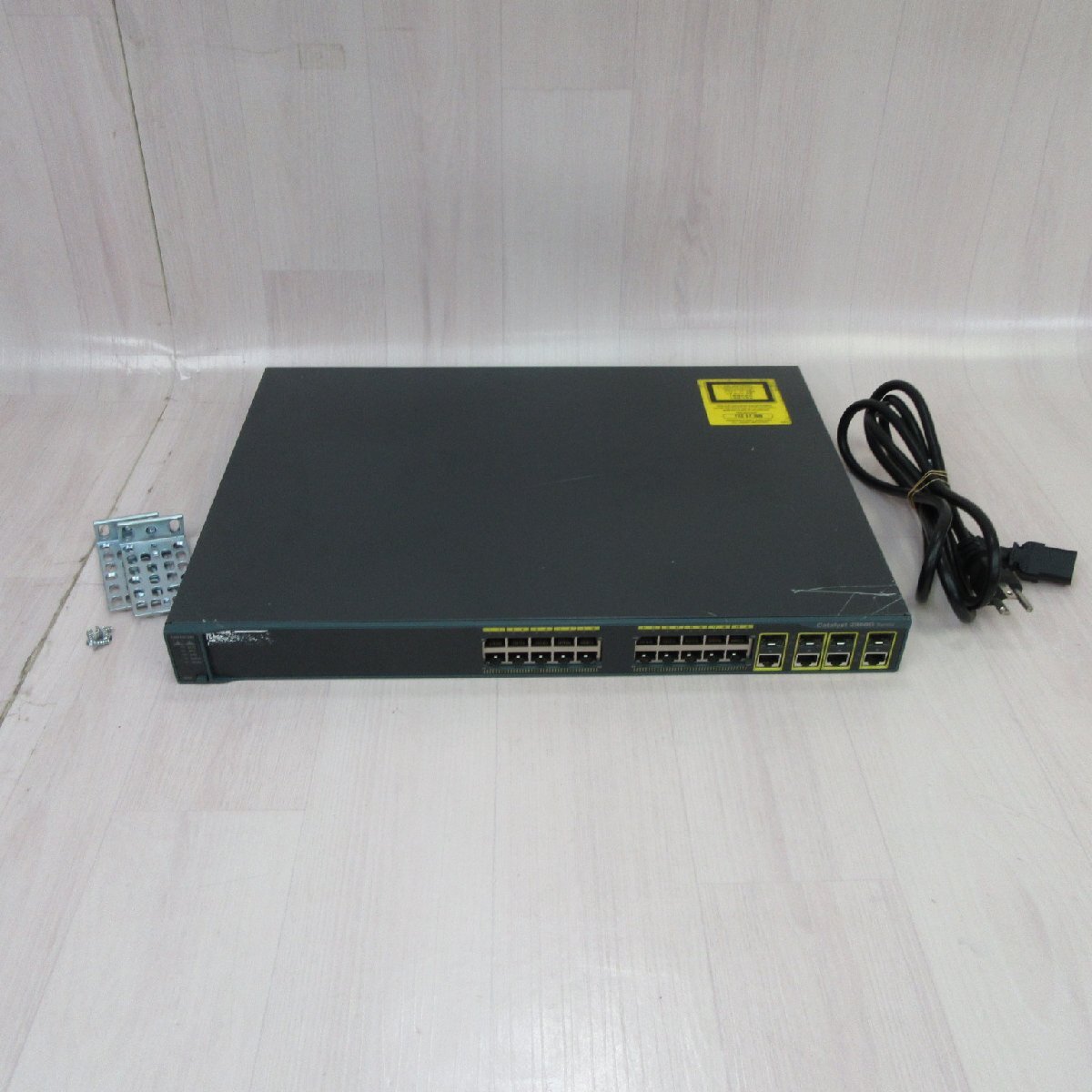 ▲CISCO WS-C2960G-24TC-L V03 Catalyst2960シリーズ レイヤ2キャンパスLANスイッチ IOS Ver:12.2(35)SE5 保証有 YL2_195拍卖