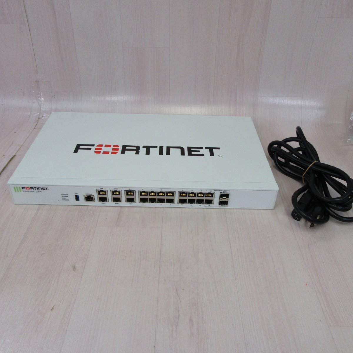 Fortinet FG-100E UTM Fw:v5.6.5build1600(GA) ライセンス切 初期化済 保証有 YL2_197拍卖