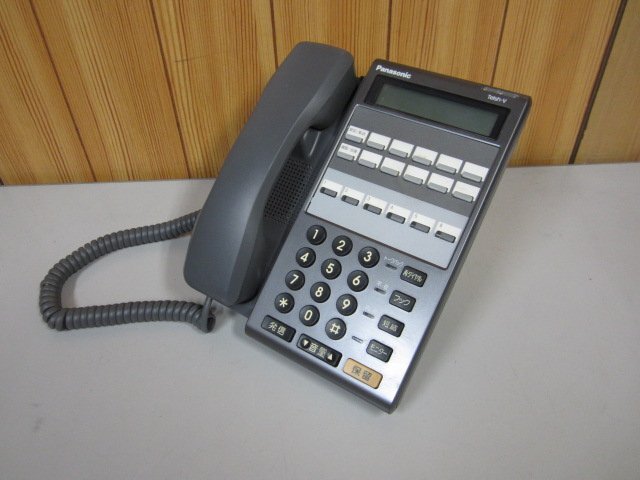 ▲VB-E211N-KK パナソニック Ascol Telsh-V 6ボタン数字標準電話機 保証有 ZK4 10495)拍卖