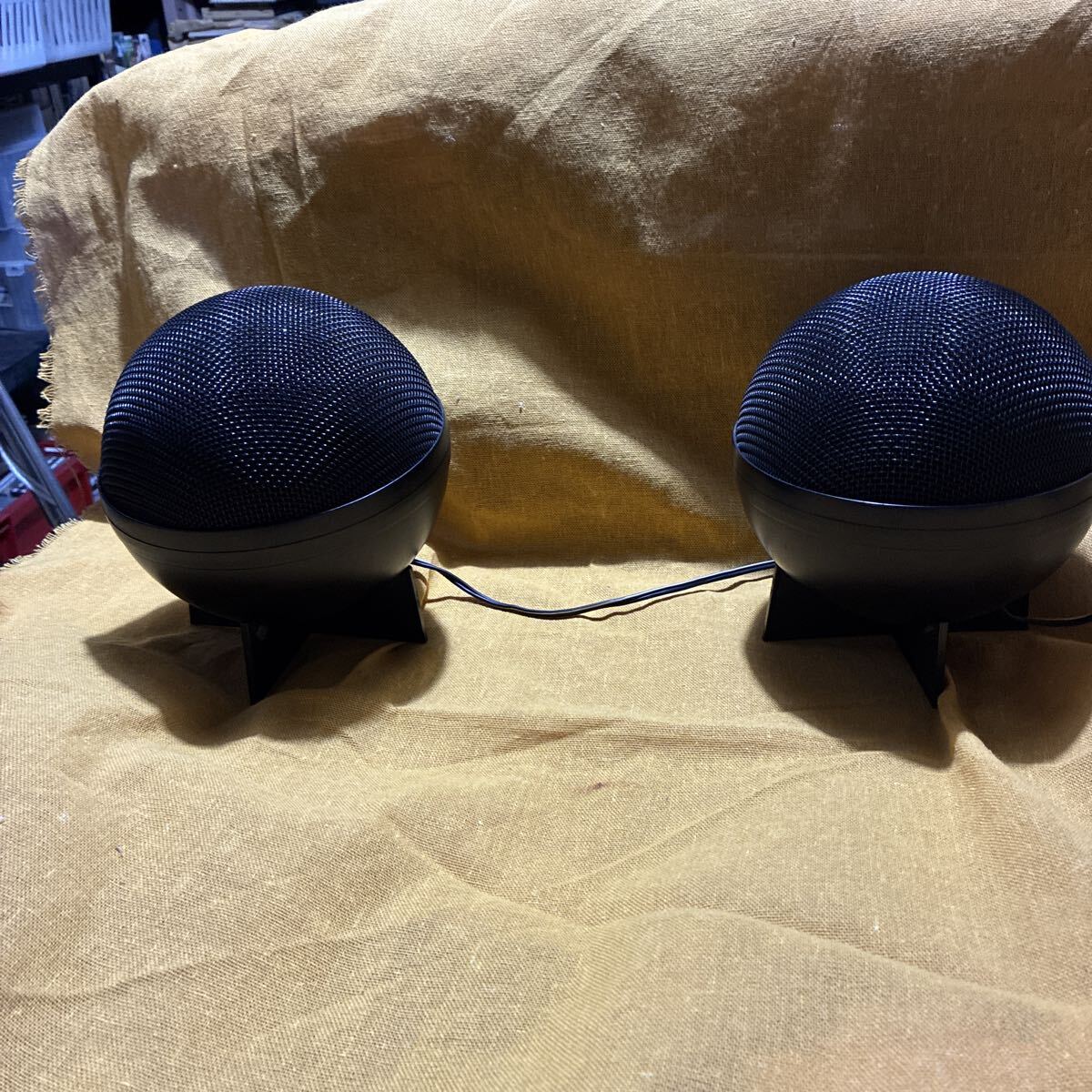 球形無指向性スピーカー Technics SB-S30 8Ω 20W 置き台付き 説明書き直しました、お読み下さい拍卖