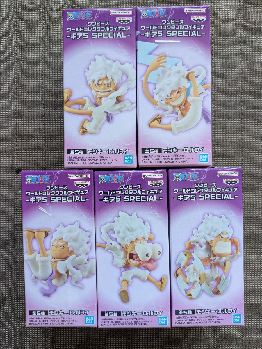 希少 初版 新品未開封 ワンピース ワールドコレクタブルフィギュア モンキー D ルフィ ギア5 SPECIAL ワーコレ ニカ拍卖