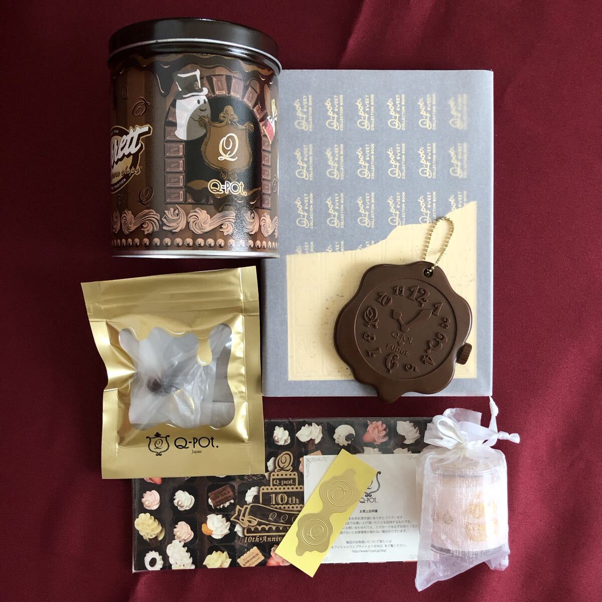 キューポット ホイップクリーム リング 本 Q-pot. garrettコラボ拍卖