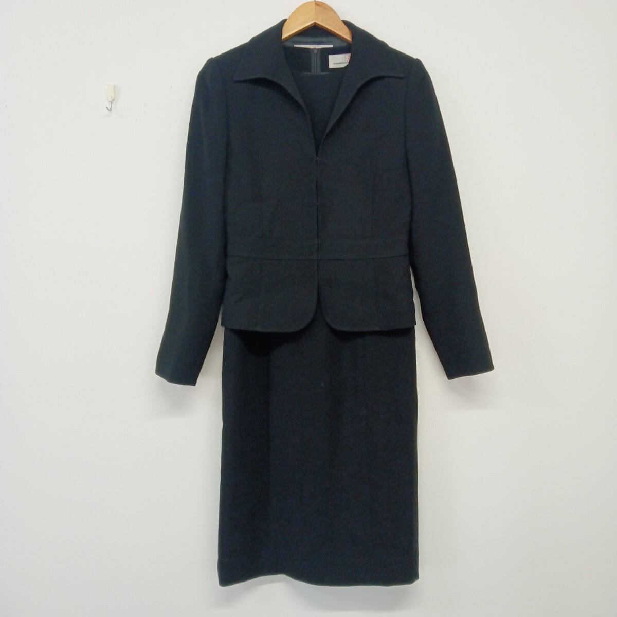 ★【古着】FIGAROCLUB FORMAL(フィガロクラブフォーマル) フォーマルウェア ジャケット、ワンピースセット サイズ 9AR 黒拍卖