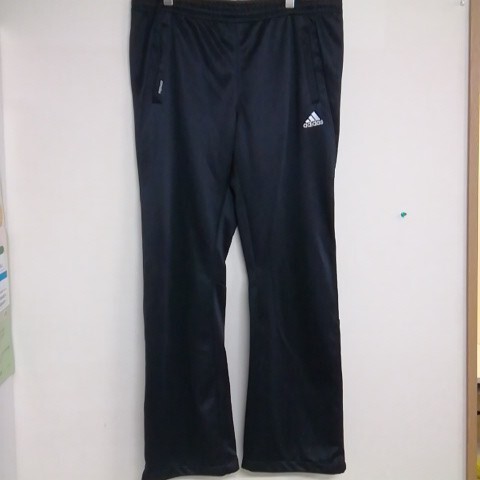 ★【古着】 adidas(アディダス) ジャージ下(ボトムス) OT(XL相当) ブラック レディース ※ウエストゴム欠損拍卖