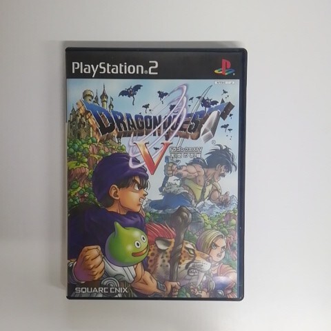 ★【中古品】 プレステ2(PS2) ドラゴンクエストV 天空の花嫁 ゲームソフト 拍卖