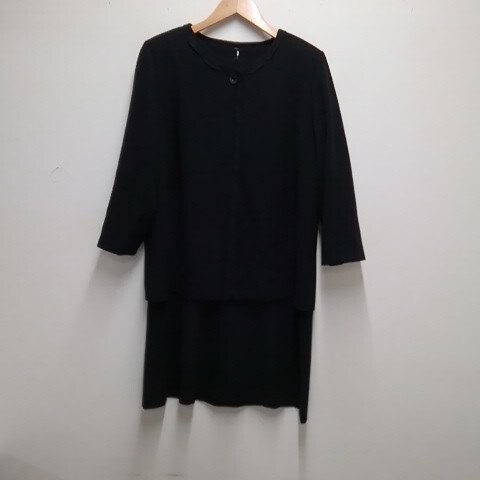 ★【古着】Piece of cloth フォーマルセットアップ 黒(ブラック) 拍卖