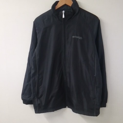 ★【古着】 Kappa(カッパ) ウインドブレーカー(シャカシャカ) Mサイズ ブラック拍卖