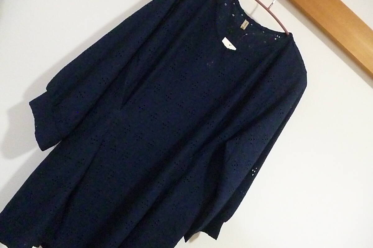 大きいサイズ Lashikaru 総レース ブラウス 3L拍卖