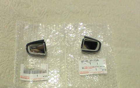 残りわずか!【未使用 トヨタ 純正】アルファード ヴェルファイア 20系 リヤドアアウトサイドハンドル カバー 左右セット拍卖