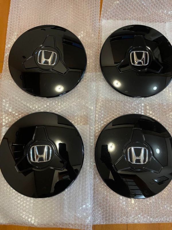在庫希少!【未使用 ホンダ 純正】N-VAN+スタイル SLASHインディロックスタイル ホイールキャップ ブラック 4個セット拍卖