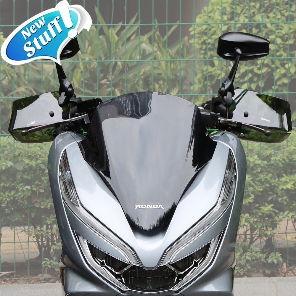 ホンダ PCX ハンドガード プロテクター プラスチック アクセサリー HONDA PCX 150 160 2014-2021 Black拍卖