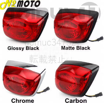 ベスパ テールライト ブレーキライト 赤 マットブラック chrome カーボン Vespa Lx 50 s 4t 4v lx 125 lx 150 ie 4t lx lxv 2005-14 lx50拍卖