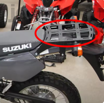 スズキ DR650 リア ラゲッジラック カーゴラック ブラケット アルミニウム SUZUKI DR650 1990-2021拍卖