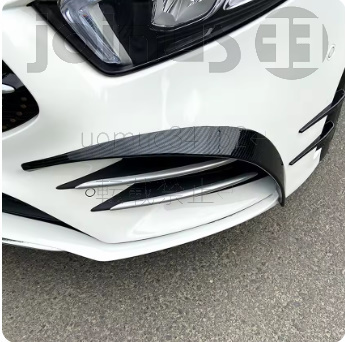 メルセデス ベンツ W177 Aクラス サイドスプリッター フロントエアロ バンパー ブラック Mercedes-Benz W177 AClass拍卖