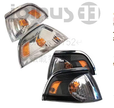 トヨタ ハイエース レジアス ペア ウインカー コーナー ランプ カラー白黒 TOYOTA HIACE REGIUS KCH41 KCH46 RCH46 1KZTE 1997-1999年拍卖