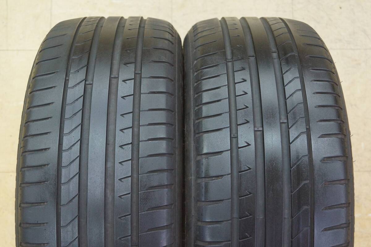 【中古】225/45R17 ピレリ ドラゴンスポーツ 22年 2本 スペア 応急拍卖