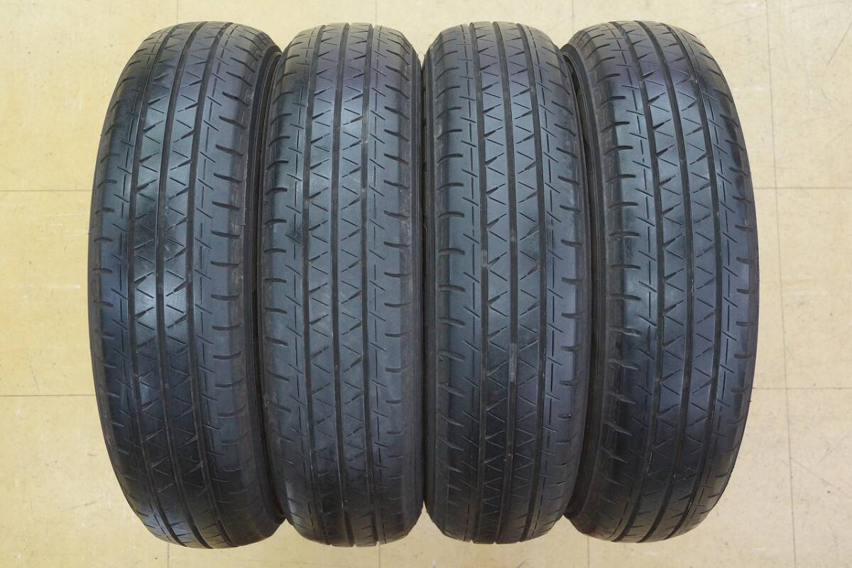 【中古】155/80R14 88/86N LT ヨコハマ ブルアースバン RY55 23年 4本 1台分拍卖