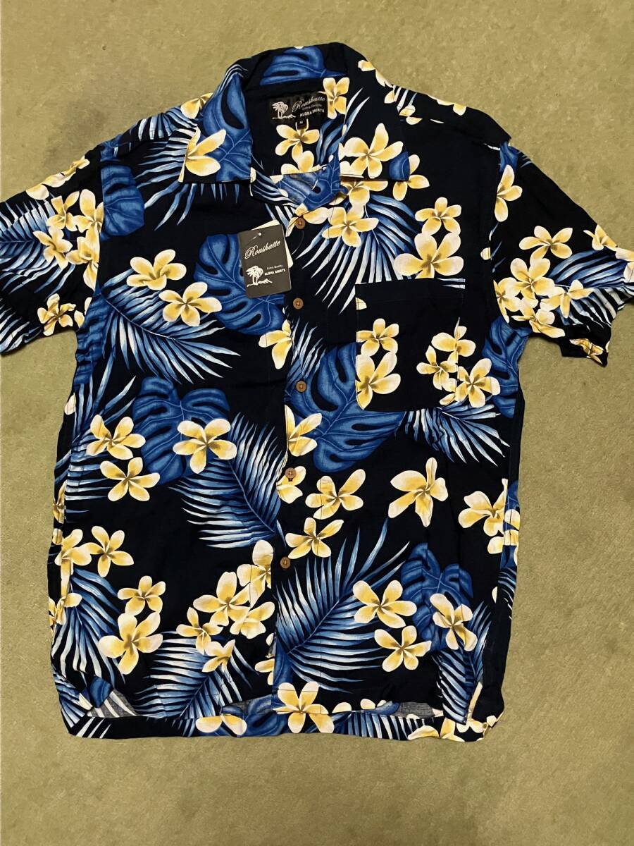 アロハシャツ新品ROUSHATTE Mサイズ送料込み拍卖