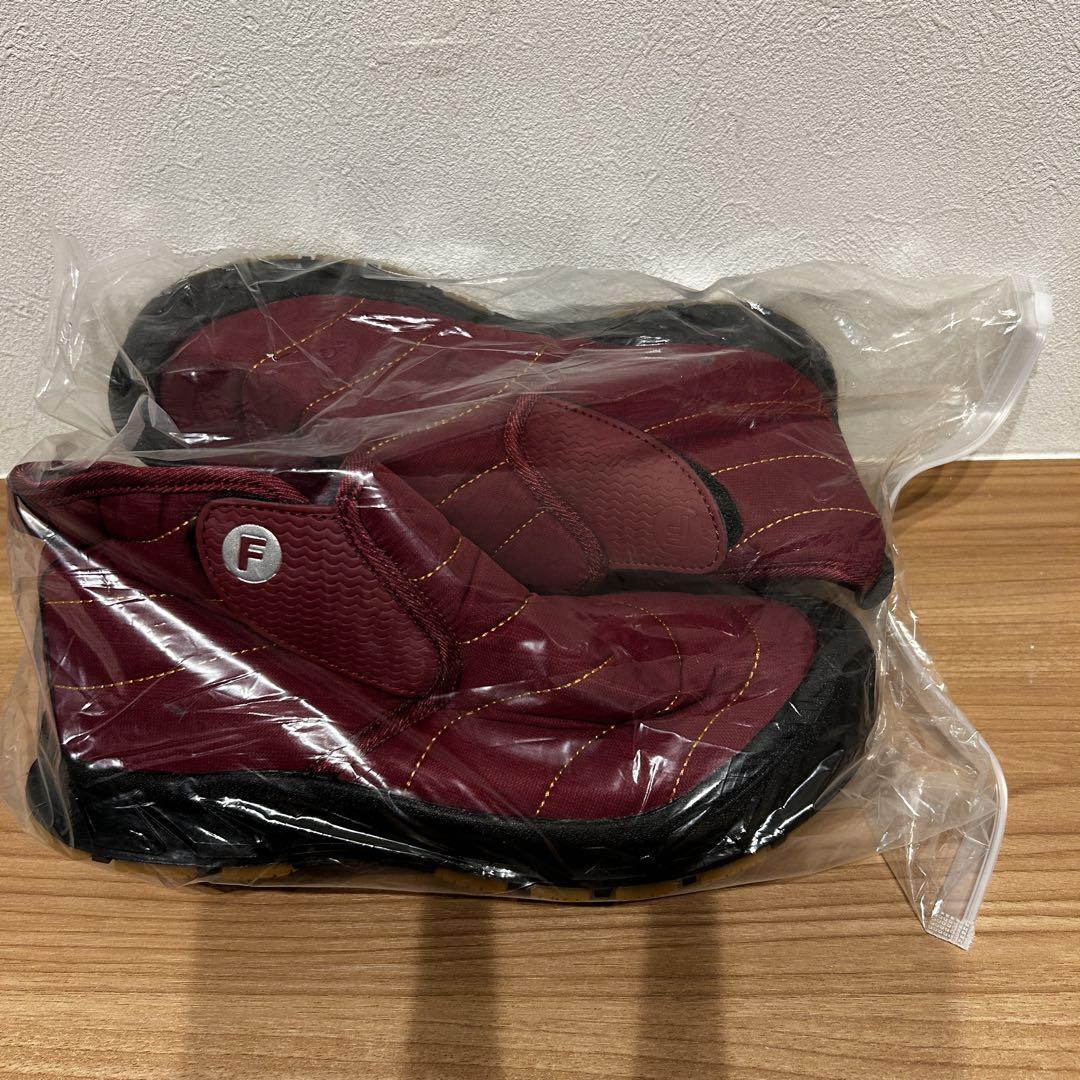 スノー ブーツ 23.5~24cm エンジ 防寒 ウィンター 冬 裏起毛 防水拍卖