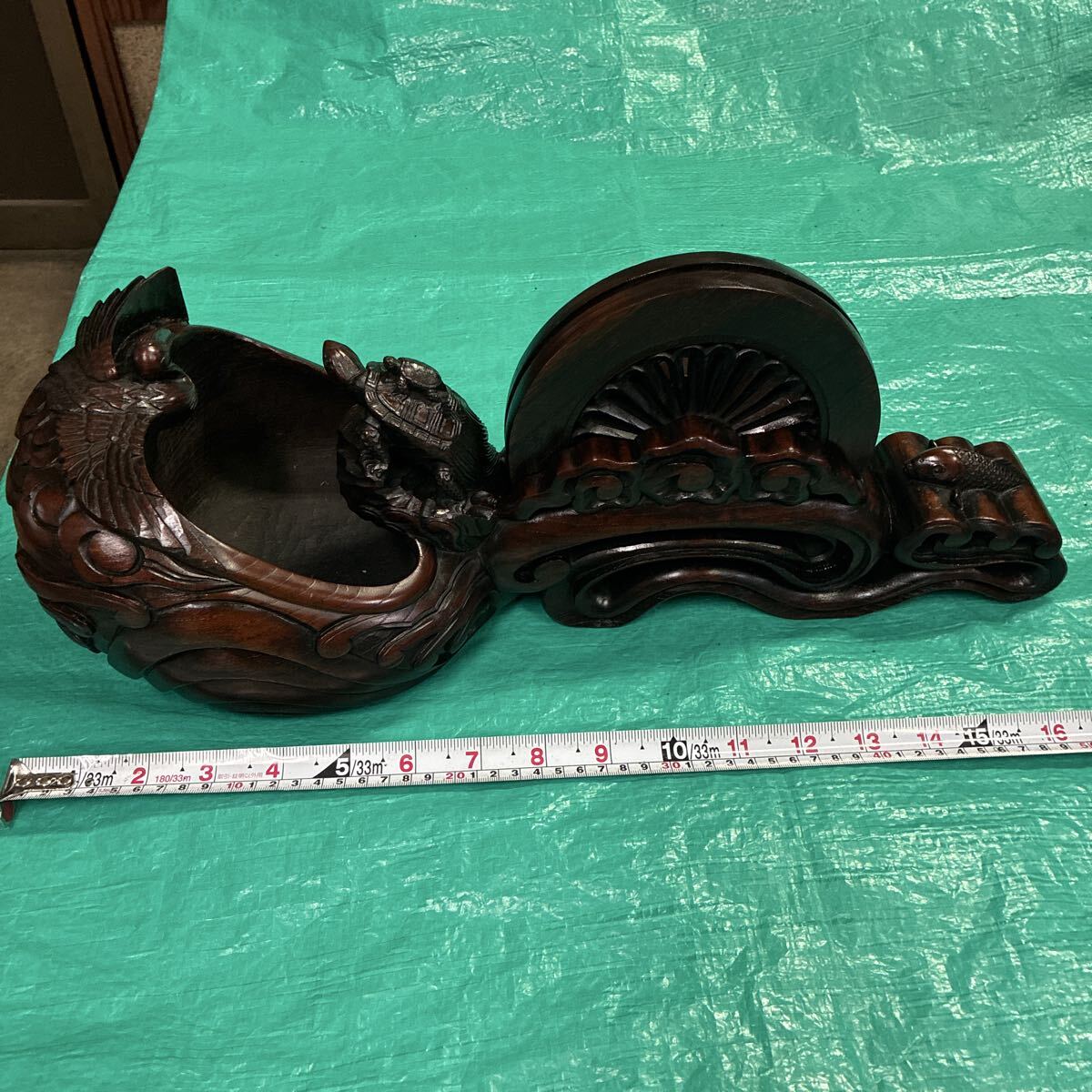 一文字正兼作、墨壺、1尺7寸、約51cm、展示品です。拍卖