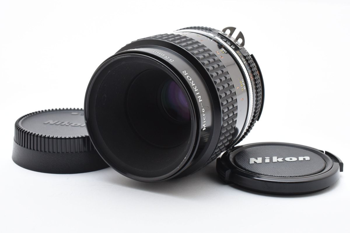 ★美品★ニコン Nikon Ai-S Micro Nikkor 55mm F2.8★ LL88#5271拍卖