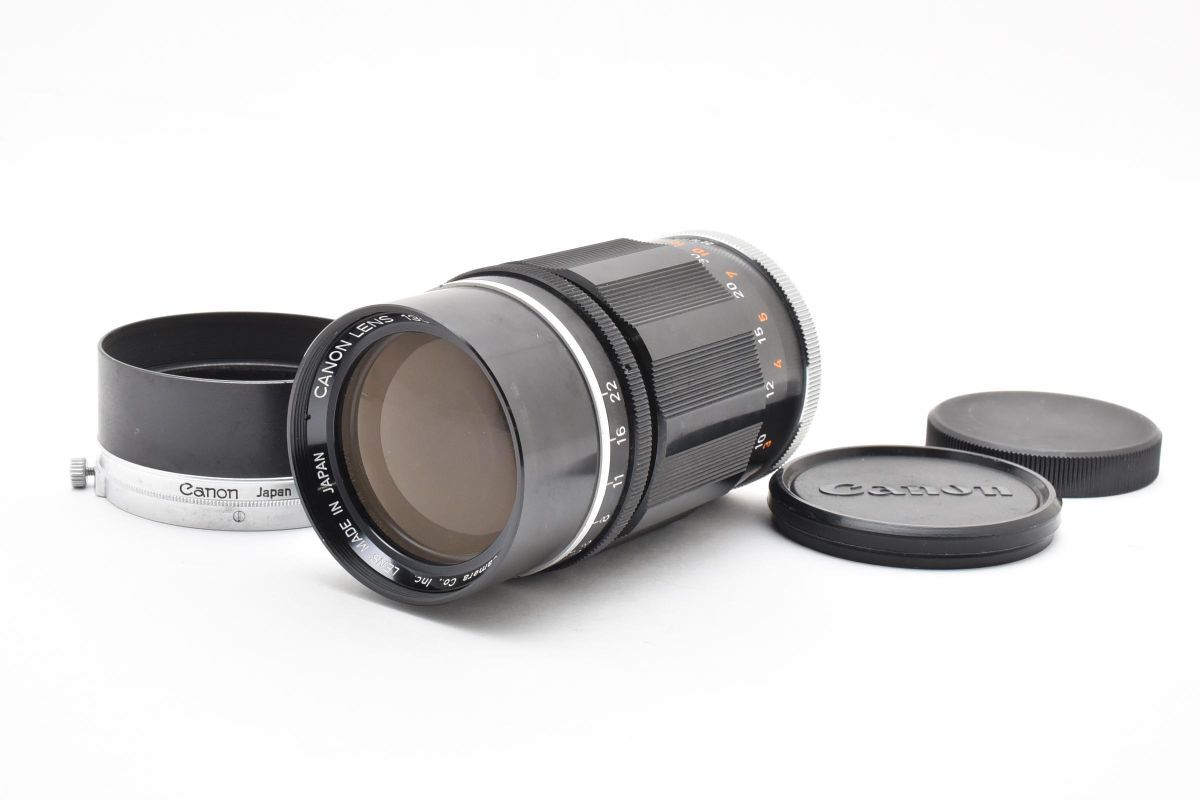 ★希少品★キヤノン CANON CANON LENS 135mm F3.5 《フード付属》★ LL22#5474拍卖