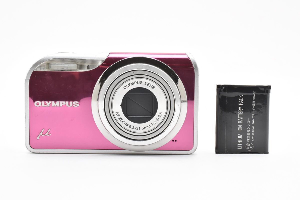 ★良品★オリンパス Olympus μ-5000 ピンク★ LL33#5376拍卖