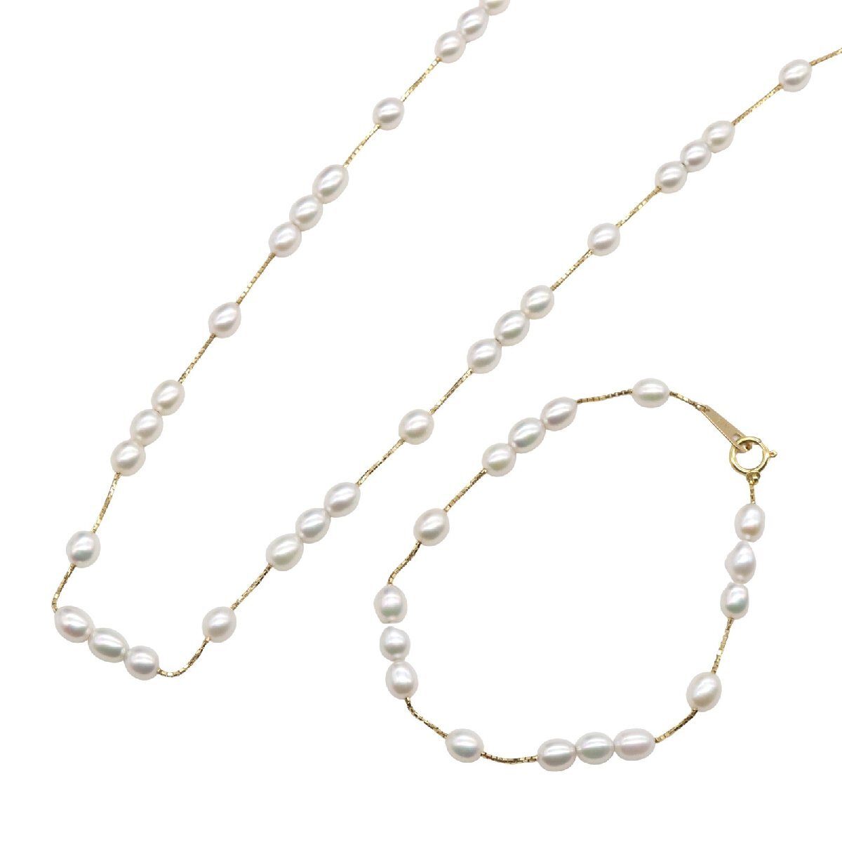 タサキ 2WAY パール ネックレス ブランドオフ TASAKI K18(イエローゴールド) ネックレス K18 中古 レディース拍卖