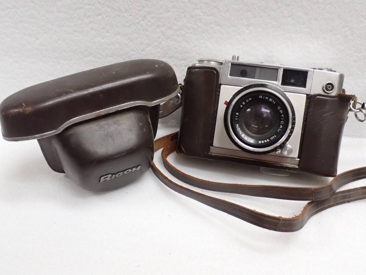 RICOH リコー MAX フィルムカメラ 1:2 4.5cm レトロ ジャンク品 動作未確認 B6-MA拍卖