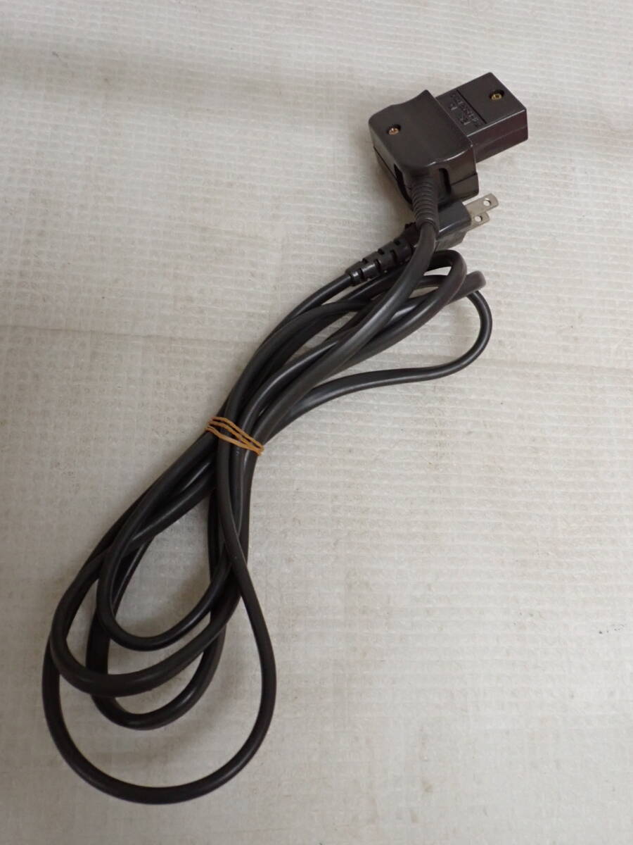 SAITO 125V 10A 電源コード ケーブル 電気カーペット 通電未確認 定形外郵便全国一律450円 S1-MA拍卖