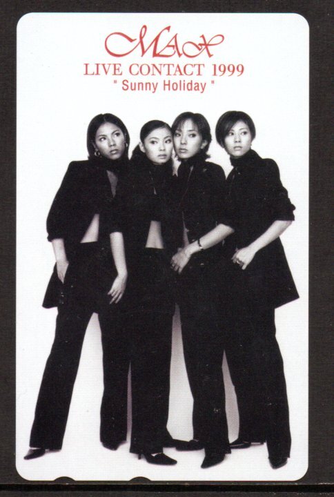 テレカ MAX LIVE CONTACT 1999 テレホンカード拍卖