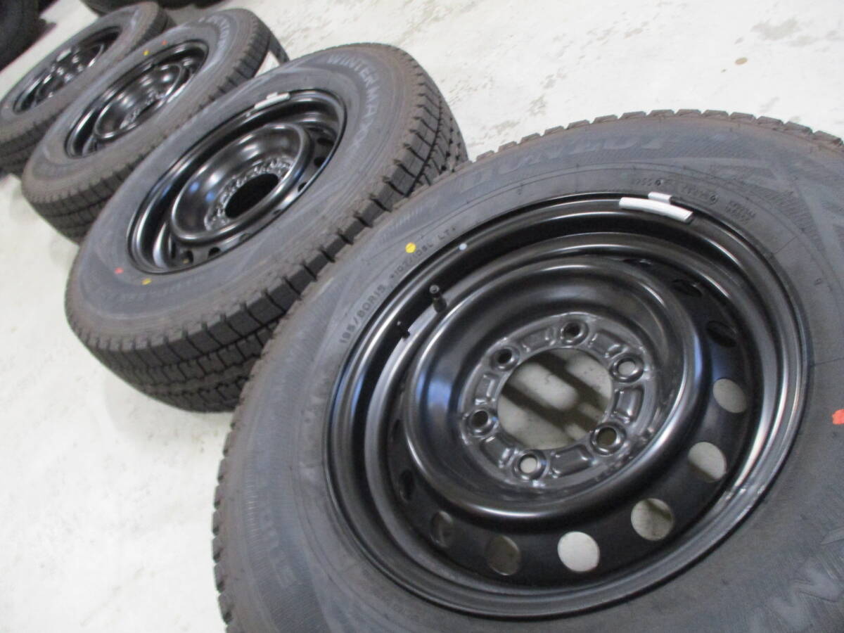 20年製 タイヤ未使用/195/80R15 107/105L LT ハイエース200 レジアス キャラバンE25 キャラバンE26 NV350 スタッドレス拍卖