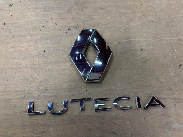 maMB★H28★ルノー ルーテシア ゼン★純正★エンブレムセット★RH4B/LUTECIA/部品取り車拍卖